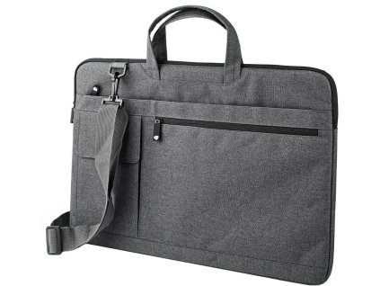 Taška na notebook NEDIS/ 17-18"/ popruh cez rameno/ 8 úložných vreciek/ čierna