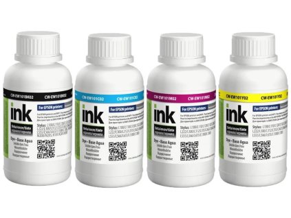 Alternatívna atramentová kazeta ColorWay pre EPSON / C13T66464A / L1x0/ L2x0/ L355/ L550/ 4x 200ml Multipack