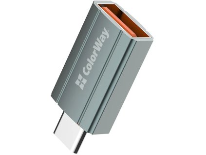 Adaptér Colorway USB-A na USB-C/3A