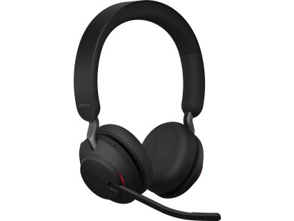 Jabra Evolve2 65, stereo, USB-A, Bluetooth, certifikácia Microsoft, čierna