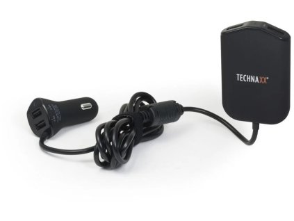 Technaxx Rodinná nabíječka do auta 4x USB (4x max. 2,4A)