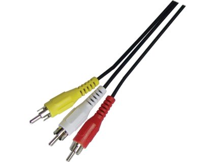 Sencor SAV 107-015 3x Cinch/RCA konektor - 3x Cinch/RCA konektor