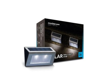 Modee LED solárne nástenné svietidlo ML-WS108 (2ks)