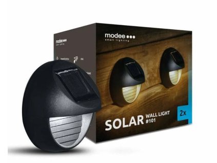 Modee LED solárne nástenné svietidlo ML-WS101 (2ks)