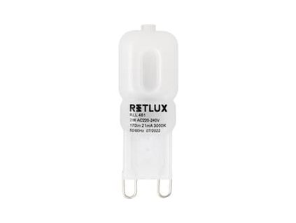 Retlux RLL 461 G9 LED žiarovka 2W