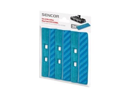 Sada mopov Sencor SVX 038BL pre tyčový vysávač SVC 0725BK