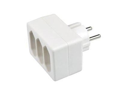 Rozbočovač RPC 60 3x 2,5A/250V biely RETLUX