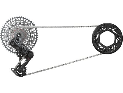 SRAM GX T-Type Eagle E-MTB 104BCD Prevodovka AXS, bez kľukovej súpravy