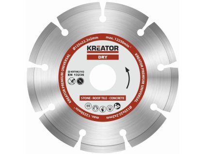Kreator KRT082102 - Diamantový segmentový kotúč 125 mm PREMIUM