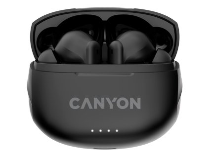 Bezdrôtové slúchadlá CANYON TWS8B Bluetooth s mikrofónom, čierne