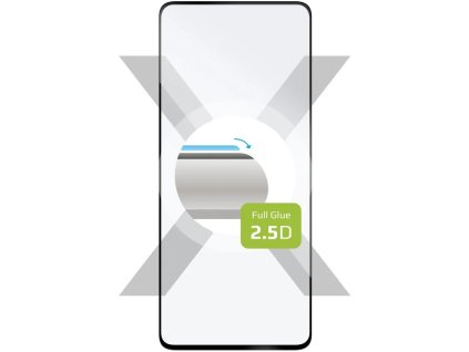 Ochranné tvrdené sklo FIXED Full-Cover pre Infinix Note 30 PRO, priľnavé na celý displej, čierne