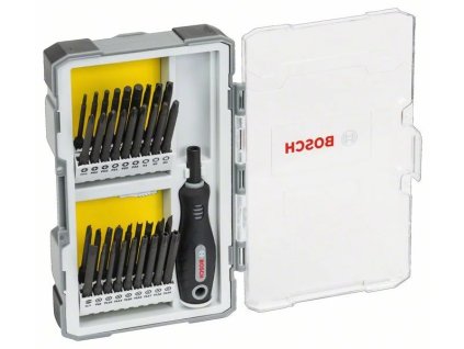 Bosch Sada 37 skrutkovacích bitov s rukoväťou PH, PZ, SL, TH, TQ, H, TW, SP, R a držiakom (2.607.017.320)