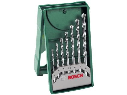 7-dielna minisada vrtákov do kameňa Bosch X-Line (2.607.019.581)