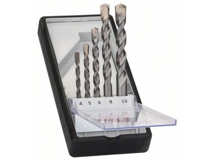 Sada vrtákov do betónu Bosch CYL-3, Robust Line, 4-10 mm, 5 kusov (2.607.010.524)