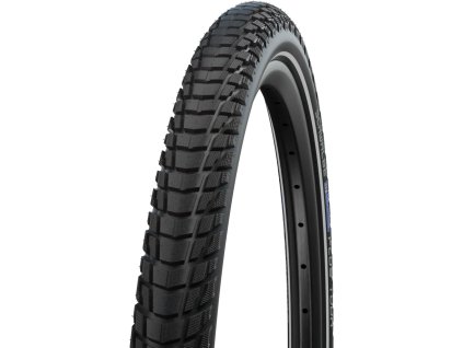Schwalbe Marathon Plus Tour 27.5x2.15 AddixE SmartDualGuard čierna + reflexný pruh