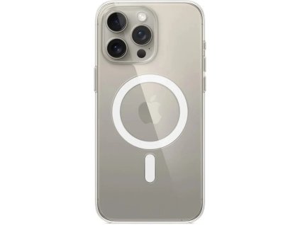 Priehľadné puzdro Apple iPhone 15 Pro Max s MagSafe