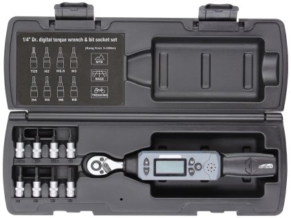 SuperB - Momentový kľúč 3-30Nm + bity -TB-TW65