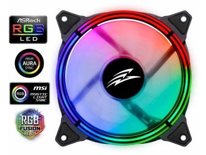 evolveo 12rs argb ring ventilator 120mm slave ien502620