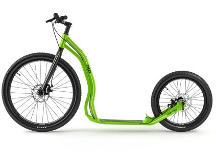 Kolobežka Yedoo Trexx Disc - zelená