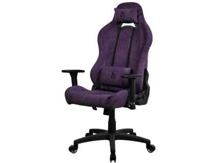 Herné kreslo AROZZI TORRETTA Soft Fabric v2/ látkový povrch/ fialová