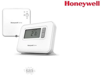 Honeywell Home T3R, Bezdrôtový programovateľný termostat, 7-dňový program