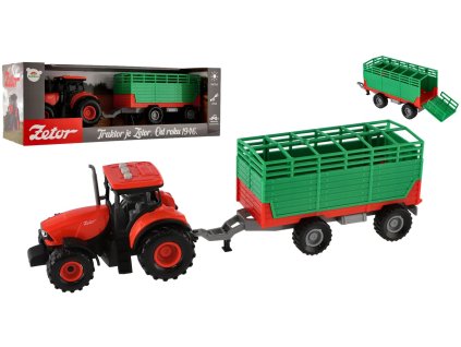 Ťahač Teddies ZETOR so zeleným vlekom