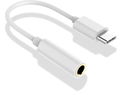 Platinet USB-C JACK 3,5 mm 0,1 m biely (PMMA9824)