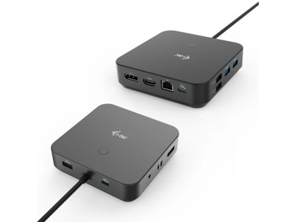 Dokovacia stanica i-tec USB-C HDMI + Dual DP, Power Delivery 100 W + 112 W napájanie