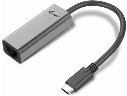 Kovový gigabitový ethernetový adaptér i-tec USB-C