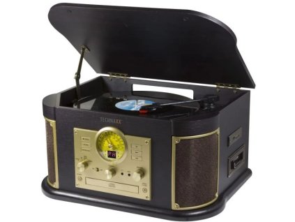 Technaxx Bluetooth CD prehrávač/rekordér/kazetový prevodník - konverzia do MP3 (TX-103)