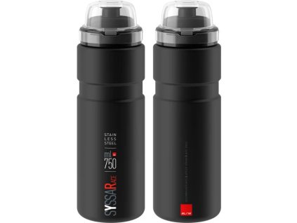 Fľaša ELITE SYSSA RACE čierna matná, 750 ml