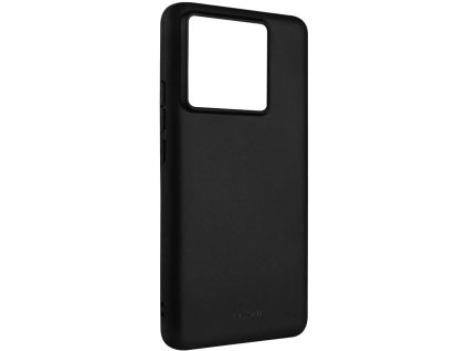 Zadný pogumovaný kryt FIXED Story pre Xiaomi 13T/13T Pro, čierny
