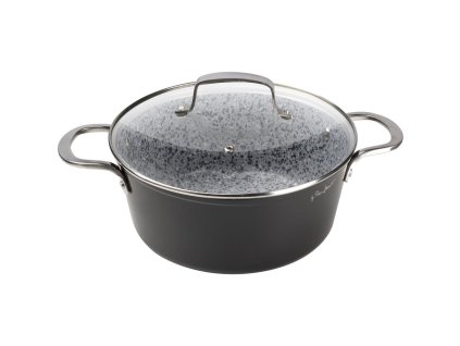 Lamart LT1254 Kastról s pokrievkou GRANIT, 24 cm