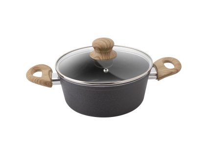Lamart LT1245 Kastról s pokrievkou NATUR, 18 cm