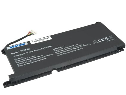 AVACOM batéria pre HP Pavilion Gaming série 15-dk Li-Pol 11,55V 4545mAh 52Wh