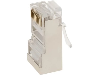 Masterlan konektor STP RJ45, Cat.5e, 8p8c, drôt, pozlátený EASY
