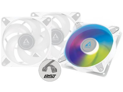 ARCTIC P12 PWM PST A-RGB 0dB White (pack 3ks)