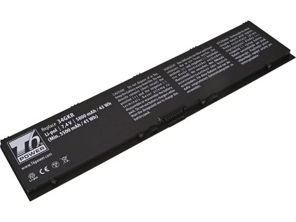 Napájanie T6 pre Dell Latitude E7440, Latitude E7450, 5800mAh, 43Wh, 4cell, Li-pol