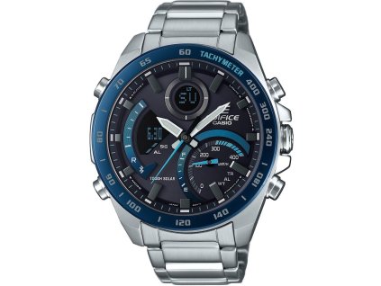 Pánske kombinované náramkové hodinky Casio ECB-900DB-1BER