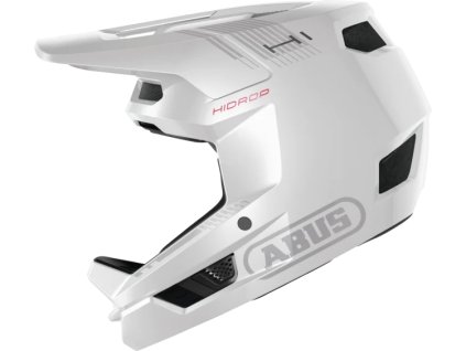 celotvárová prilba - ABUS HiDrop lesklá biela veľkosť. XL