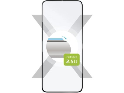 Ochranné tvrdené sklo FIXED Full-Cover pre Xiaomi POCO M5, priľnavé na celý displej, čierne