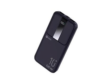 C-tech Powerbank 10000mAh, Li-Pol, 22,5W, USB-C/USB-A/micro USB