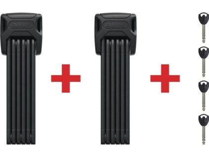 Abus 6000K/90 BK SH TwinSet Bordeaux