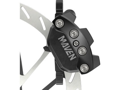 SRAM Maven Silver kotúčová brzda - hliníková páka, skrutky z nehrdzavejúcej ocele - brzdová súprava predná