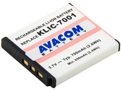 AVACOM batéria pre Kodak KLIC-7001 Li-Ion 3,7V 700mAh 2,6Wh