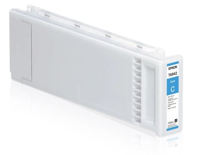 Epson T6942 Cyan, 700 ml, pre série SureColor SC-T3000, SC-T3200, SC-T5000, SC-T5200, SC-T7000, SC-T7200, T3270, T5270, T7270