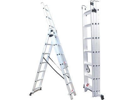 Fieldmann FZZ 4307 Trojdielny rebrík 3x7