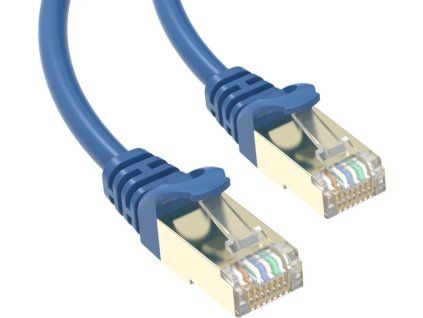 conexpro slim patch kabel stp cat6a 1m modry ien519515