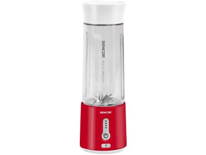 Sencor SBL 134RD Prenosný mixér na smoothie, červený