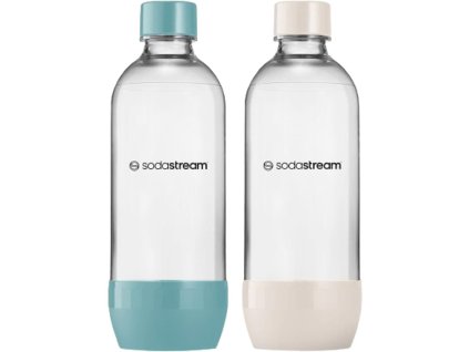 Fľaša SodaStream JET 2x 1 l, modrá/piesok